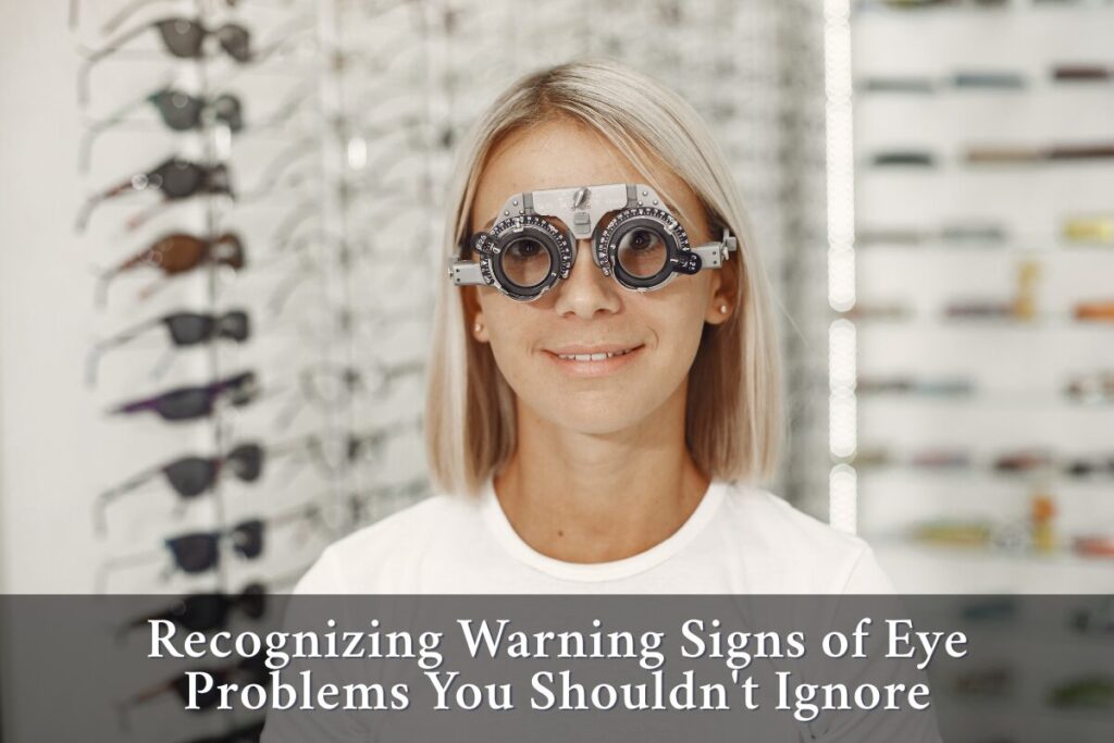 Eye Problems You Shouldn't Ignore